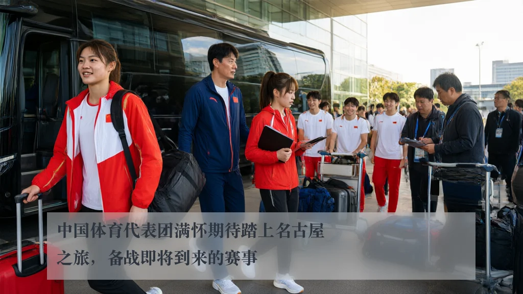 中国体育代表团满怀期待踏上名古屋之旅,备战即将到来的赛事